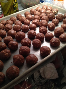 THE BEST: Homemade protein balls